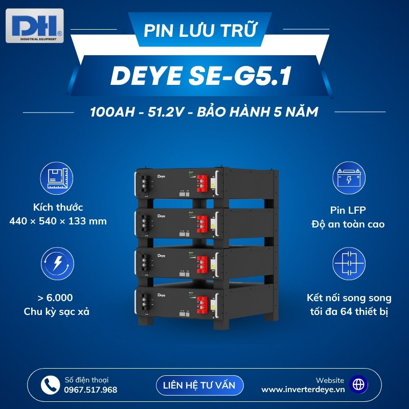 Tính năng nổi bật Deye SE-G5.1 Tính năng nổi bật Deye SE-G5.1