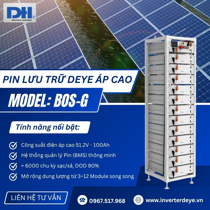 Tính năng nổi bật Pin lưu trữ Lithium BOS-G Tính năng nổi bật Pin lưu trữ Lithium BOS-G