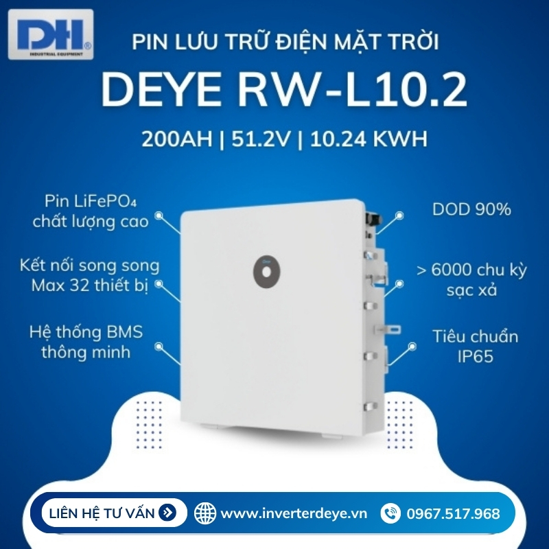 Tính năng nổi bật Deye RW-L10.2 Tính năng nổi bật Deye RW-L10.2