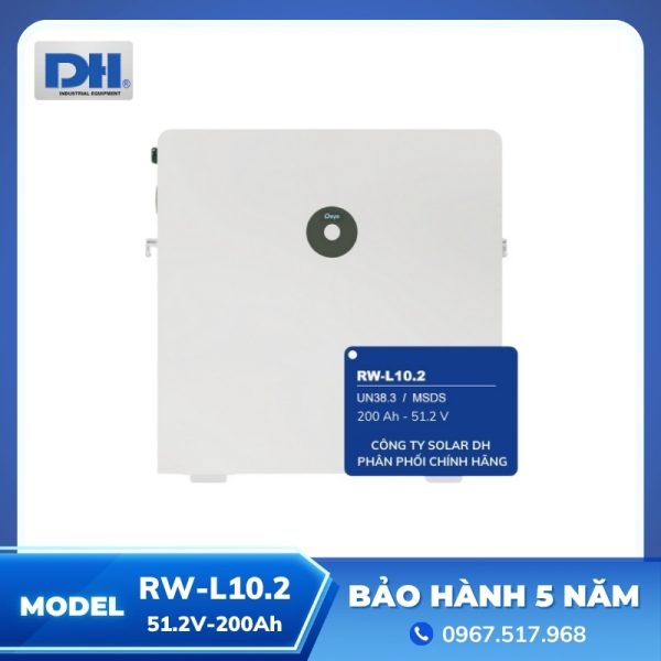 Pin Lưu Trữ Lithium Deye RW-L10.2 | 51.2V-200Ah