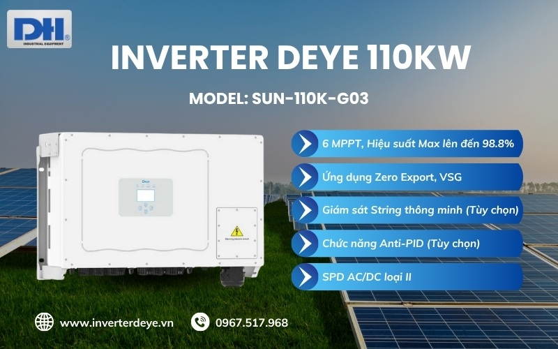 Inverter hòa lưới 110kW