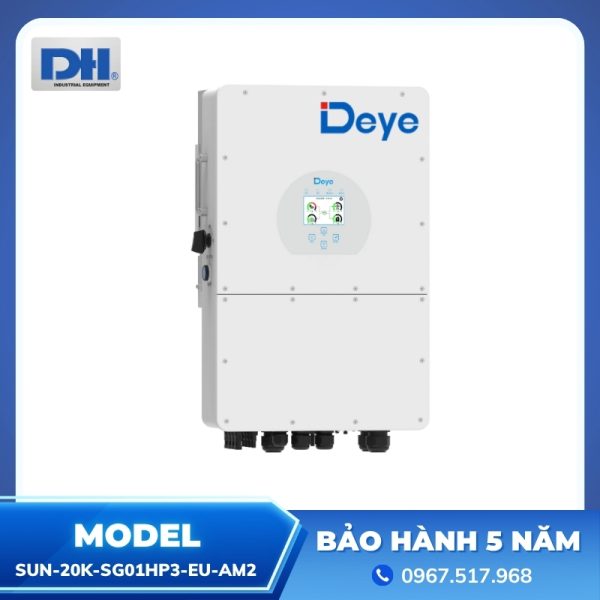 Inverter Hybrid 20KW Deye 3 Pha SUN-20K-SG01HP3-EU-AM2