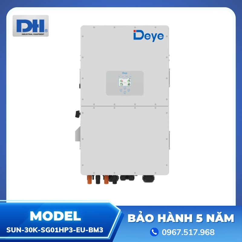 Biến tần Hybrid 30kW Deye Biến tần Hybrid 30kW Deye