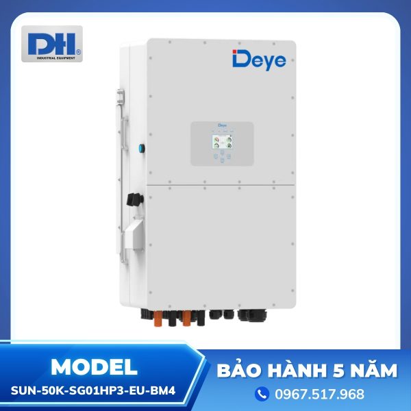 Inverter Hybrid Deye 50KW SUN-50K-SG01HP3-EU-BM4