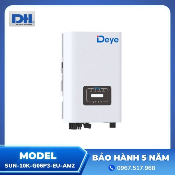 Inverter Hòa Lưới 10kW Deye 3 Pha SUN-10K-G06P3-EU-AM2