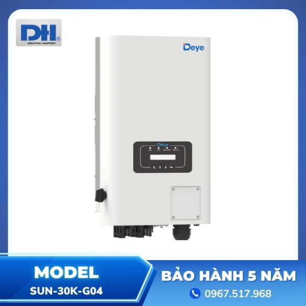 Inverter Hòa Lưới 30kW Deye SUN-30K-G04