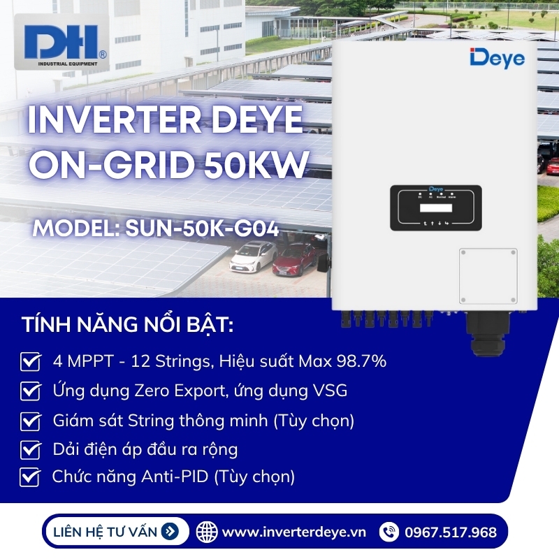 Tính năng nổi bật SUN-50K-G04 Tính năng nổi bật SUN-50K-G04