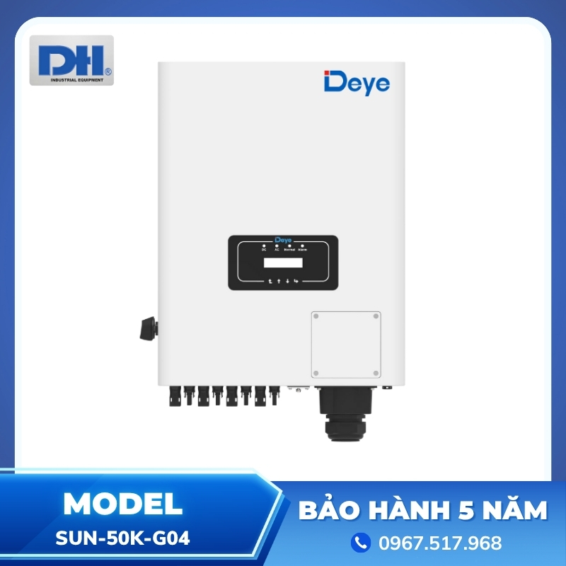 Inverter hòa lưới 50kW 3 pha SUN-50K-G04 Inverter hòa lưới 50kW 3 pha SUN-50K-G04