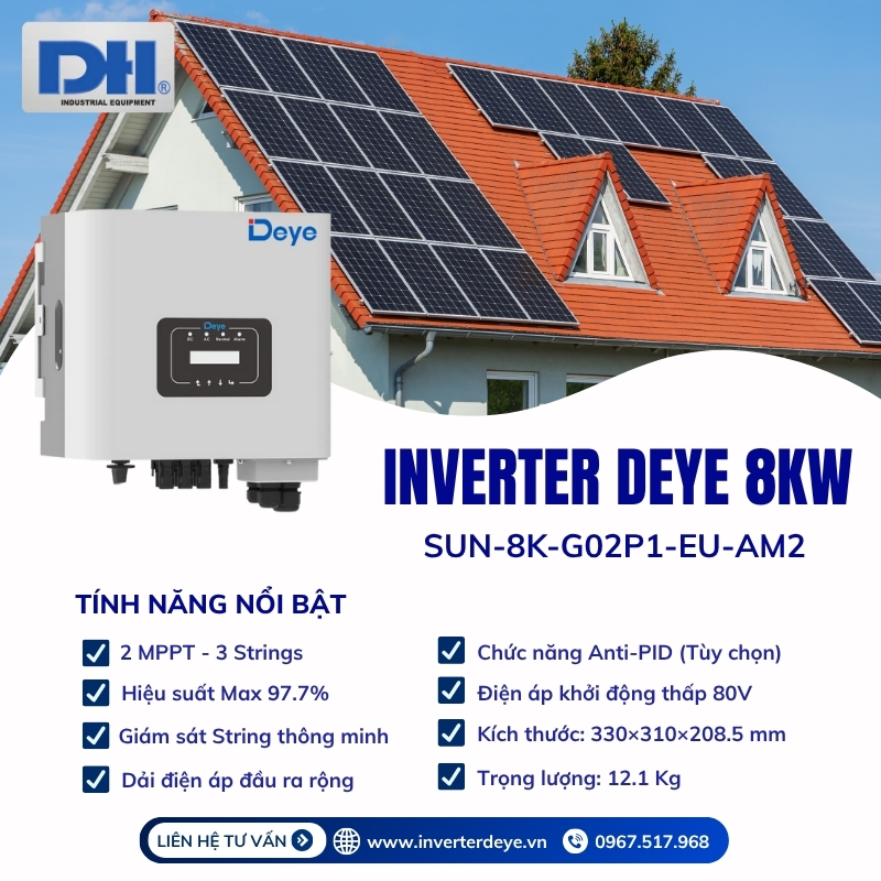 Tính năng nổi bật SUN-8K-G02P1-EU-AM2 Tính năng nổi bật SUN-8K-G02P1-EU-AM2