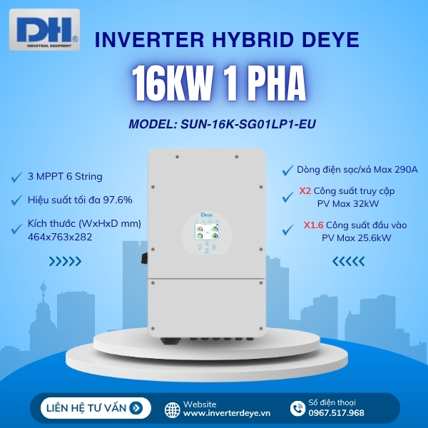 Ưu điểm nổi bật SUN-16K-SG01LP1-EU