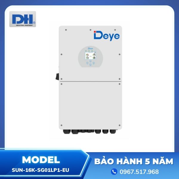 Inverter Hybrid 16KW 1 Pha Deye SUN-16K-SG01LP1-EU