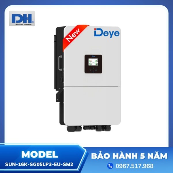 Inverter Hybrid 16KW 3 Pha Deye SUN-16K-SG05LP3-EU-SM2