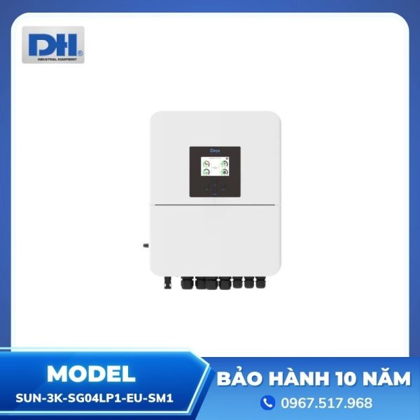 Inverter Hybrid 3KW 1 Pha Deye SUN-3K-SG04LP1-EU-SM1