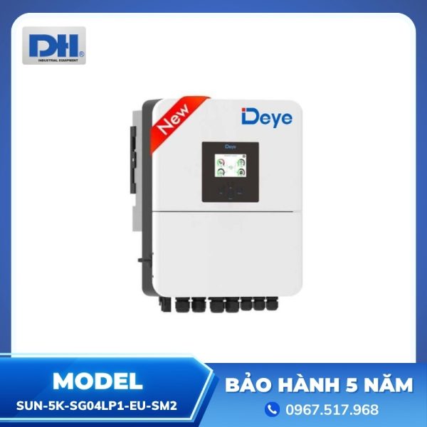 Inverter Hybrid 5KW 1 Pha Deye SUN-5K-SG04LP1-EU-SM2