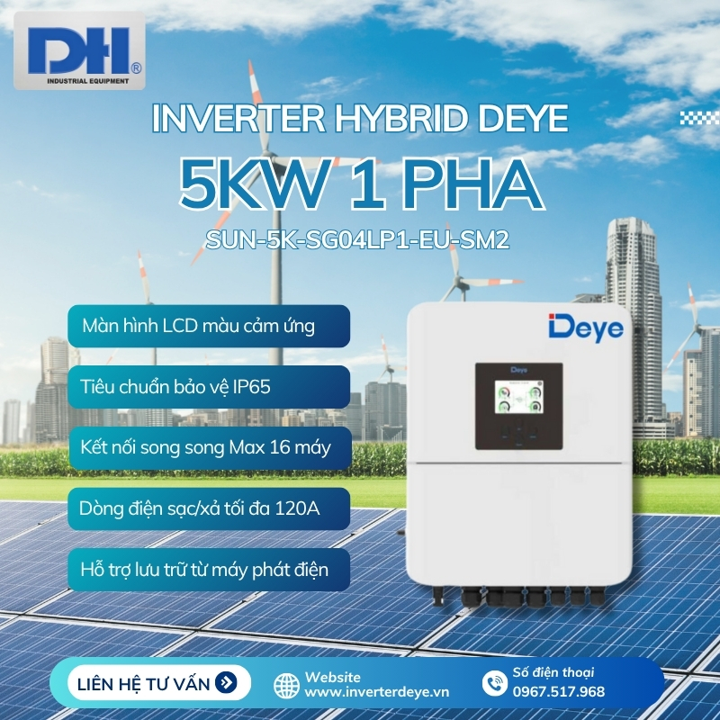 Các tính năng nổi bật của Inverter Hybrid 5kW Các tính năng nổi bật của Inverter Hybrid 5kW
