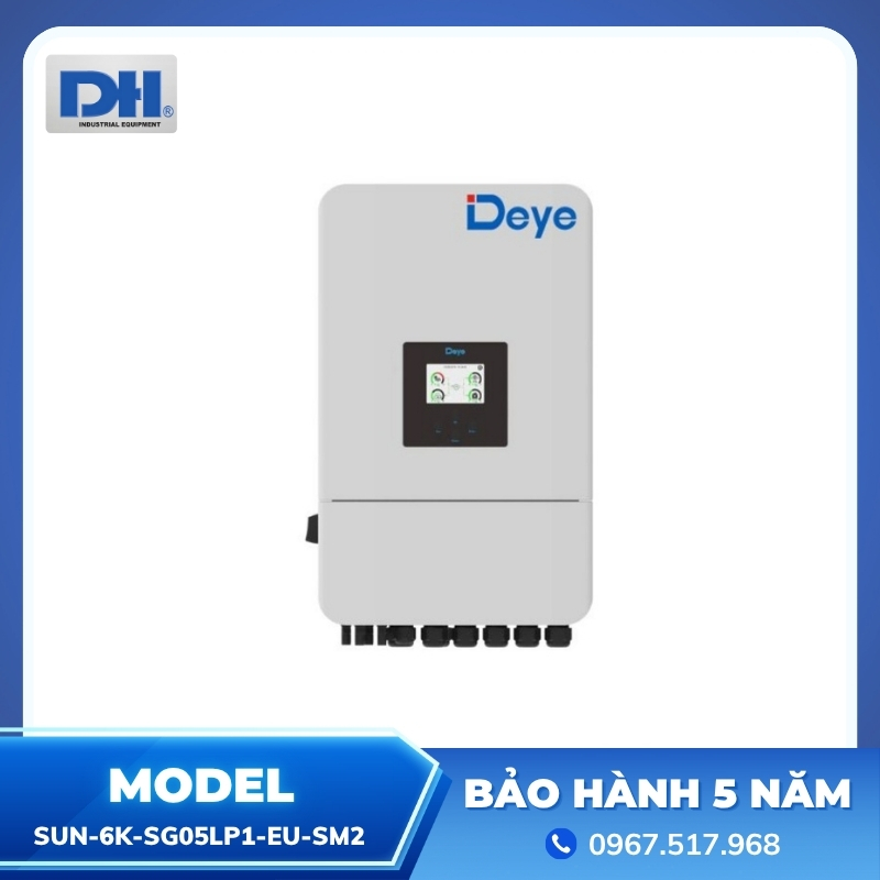 Inverter Hybrid 6kW 1 pha Inverter Hybrid 6kW 1 pha SUN-6K-SG05LP1-EU-SM2
