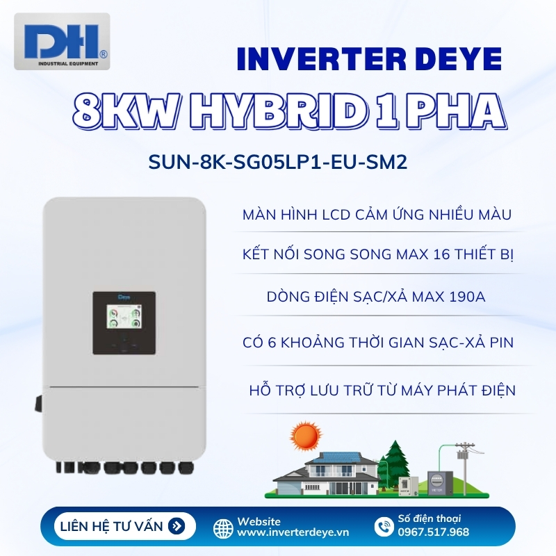 Ưa điểm nổi bật SUN-8K-SG05LP1-EU-SM2 Ưa điểm nổi bật SUN-8K-SG05LP1-EU-SM2