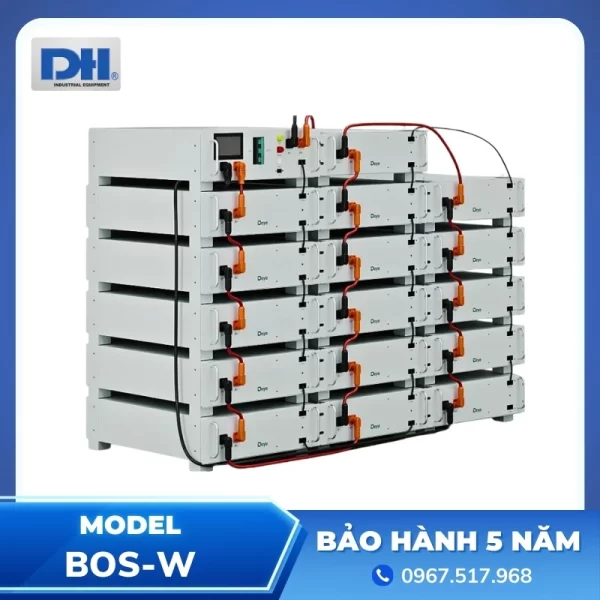 Pin Lưu Trữ BOS-W Deye Áp Cao | 51.2V-100Ah