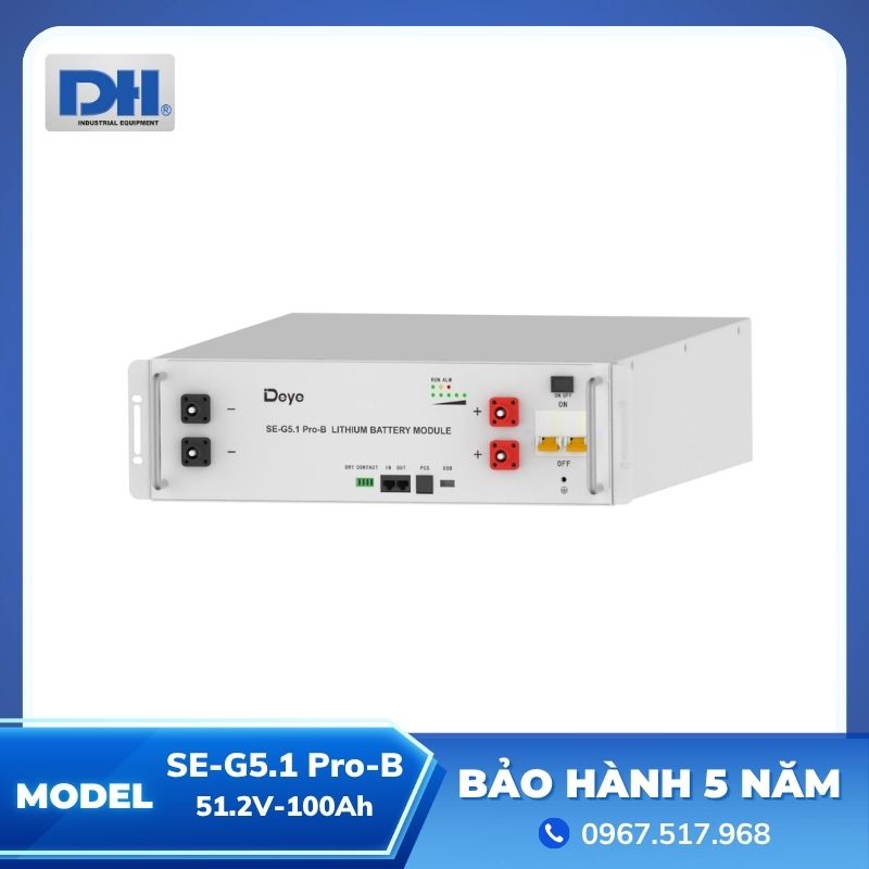 Pin lưu trữ Lithium SE-G5.1 Pro-B | 51.2V-104Ah Pin lưu trữ Lithium SE-G5.1 Pro-B | 51.2V-104Ah
