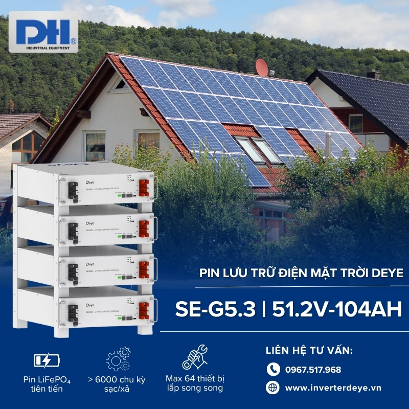 Tính năng nổi bật Pin lưu trữ Lithium SE-G5.3 Tính năng nổi bật Pin lưu trữ Lithium SE-G5.3