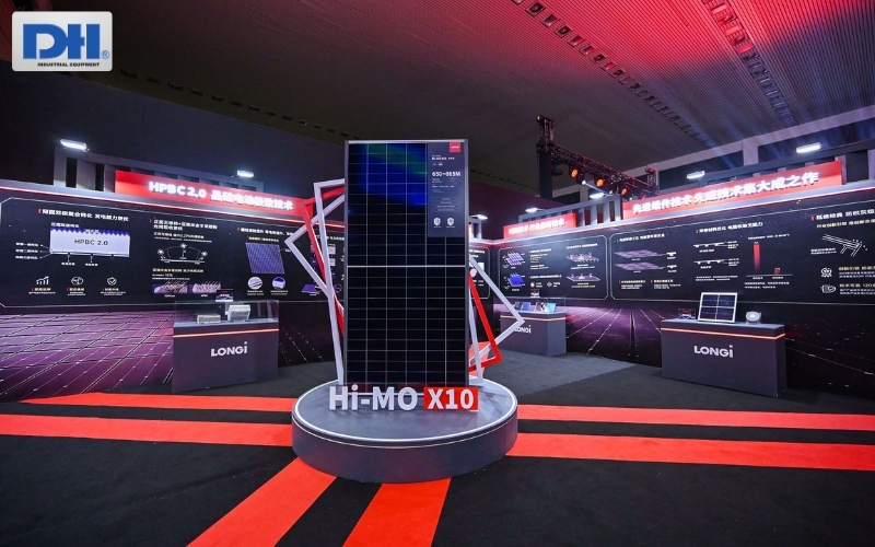 Tấm Pin Hi-MO X10 ra mắt cực ấn tượng 