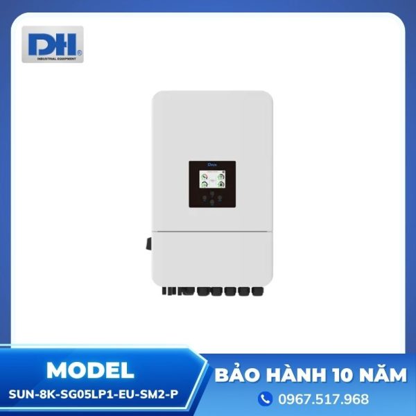 Inverter Deye Hybrid 8kW 1 Pha | SUN-8K-SG05LP1-EU-SM2-P