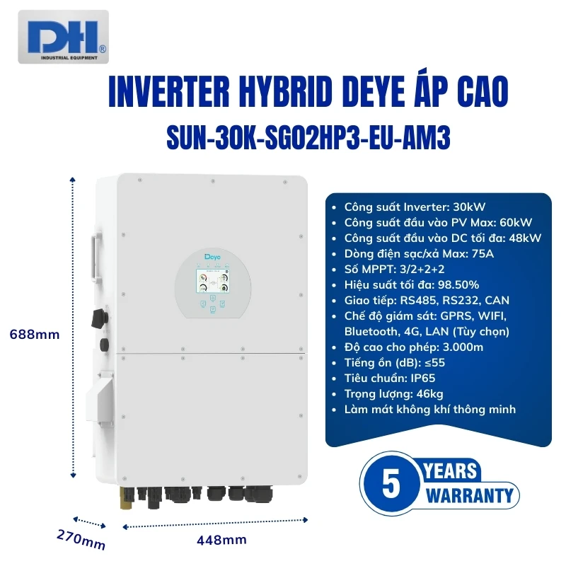 Thông số kỹ thuật SUN-30K-SG02HP3-EU-AM3 Thông số kỹ thuật SUN-30K-SG02HP3-EU-AM3