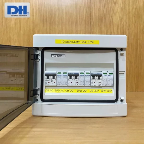 Tủ Điện 5kW-6kW Hòa Lưới Năng Lượng Mặt Trời