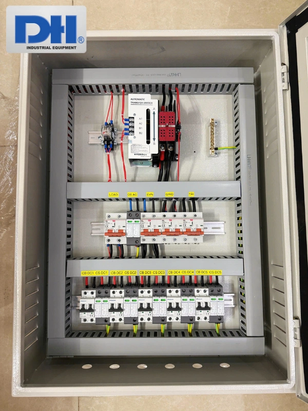 Tủ điện mặt trời 16kW Hybrid 1 pha Tủ điện mặt trời 16kW Hybrid 1 pha