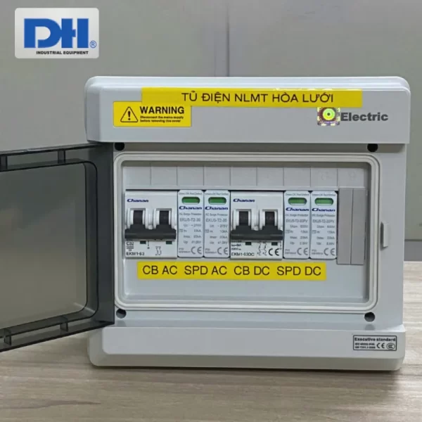 Tủ Điện Năng Lượng Mặt Trời 3kW Hòa Lưới