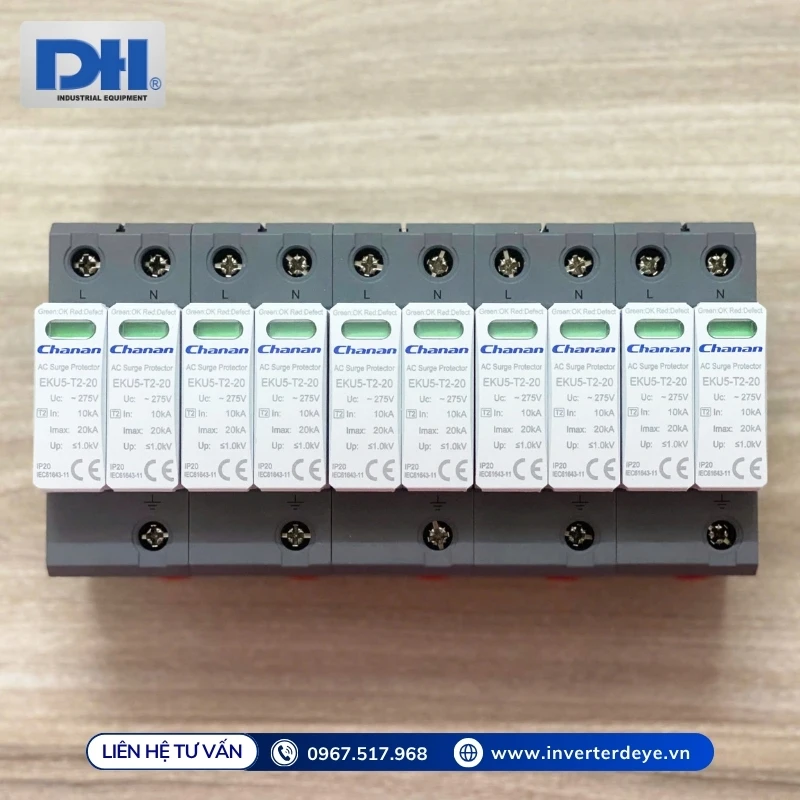 SPD AC 275V 2P Model EKU5-T2-20-2P275