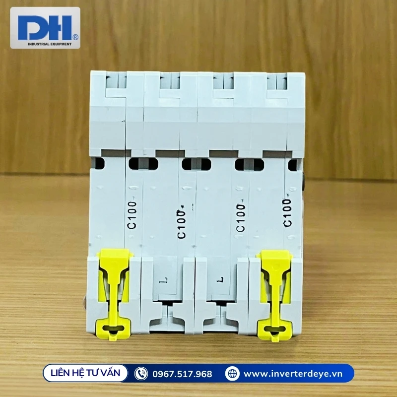Tiêu chuẩn DIN rail 35mm dễ dàng đấu nối lên các tủ điện Tiêu chuẩn DIN rail 35mm dễ dàng đấu nối lên các tủ điện