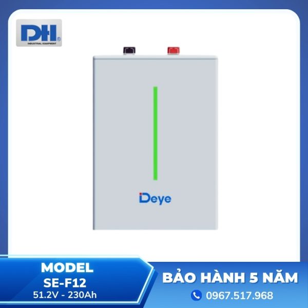 Pin Lưu Trữ Deye 230Ah-11.8kWh | SE-F12