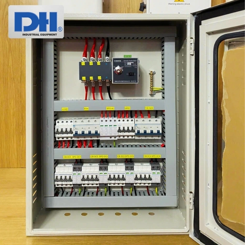 Tủ điện 20kW 3 pha lắp ATS Cemig