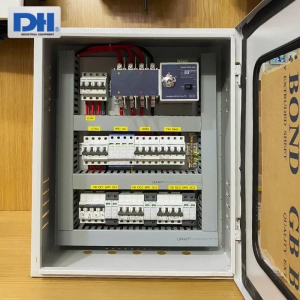 Tủ Điện Mặt Trời 12kW-16kW Hybrid 3 String