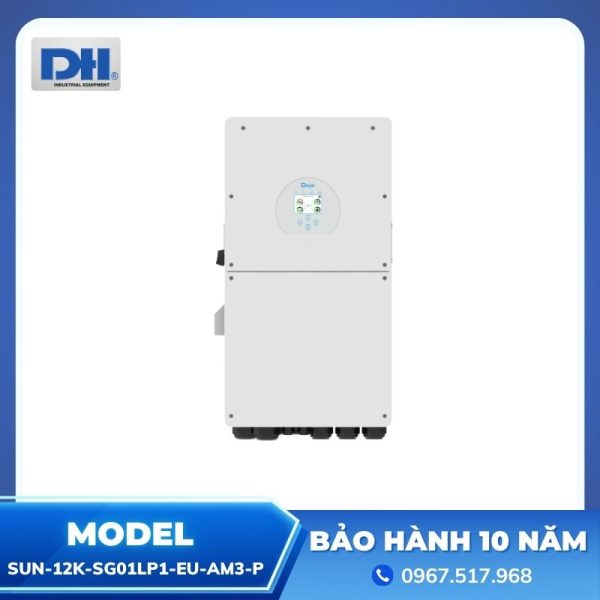​Inverter Hybrid 12kW 1 Pha Deye | SUN-12K-SG01LP1-EU-AM3-P