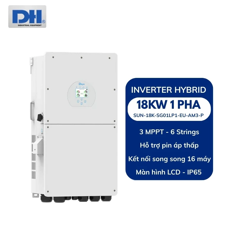 Inverter Hybrid 18kW 1 pha Deye SUN-18K-SG01LP1-EU-AM3-P
