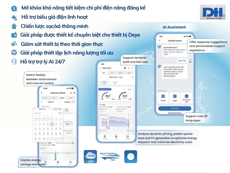 Giám sát từ xa qua Deye Cloud