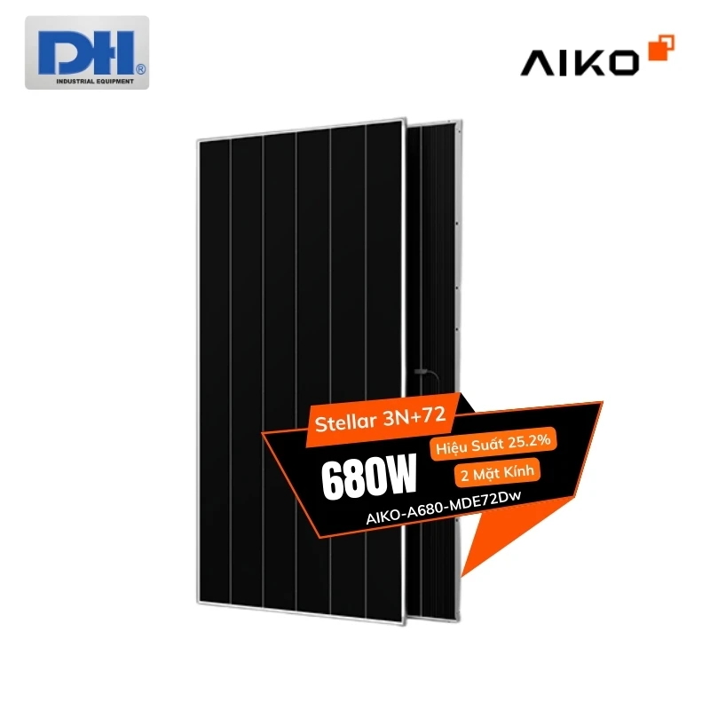 Pin mặt trời 680W Aiko