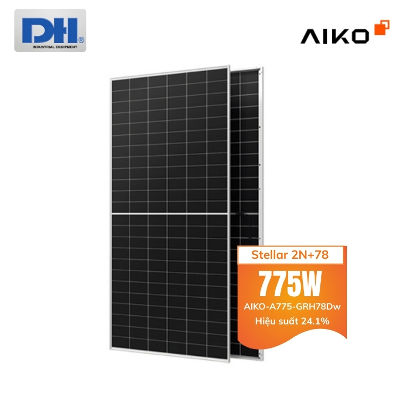 Tấm pin mặt trời 775W Aiko hiệu suất cao