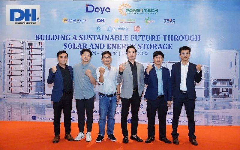 Solar DH là 1 trong 5 đại lý cấp 1 Deye tại Việt Nam