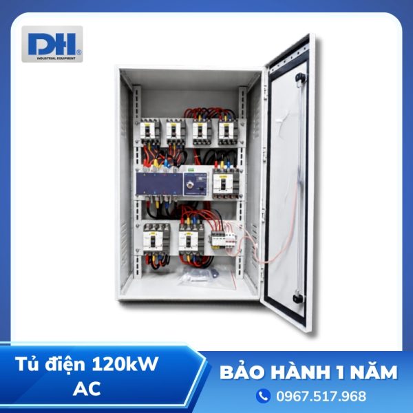 Tủ Điện Mặt Trời 120kW AC Hybrid Áp Cao