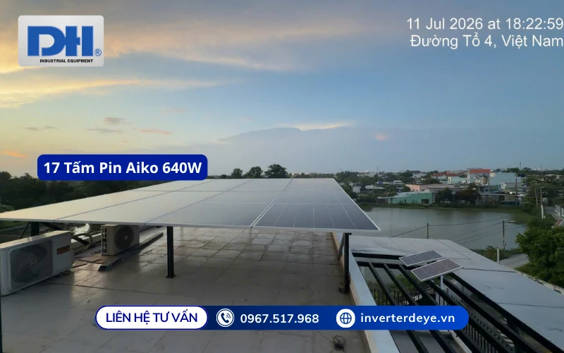 Tấm pin mặt trời Aiko 640W