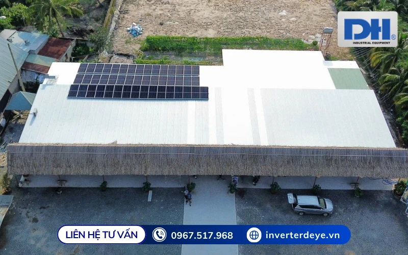 Hình ảnh thực tế tấm pin mặt trời Aiko 650W Hình ảnh thực tế tấm pin mặt trời Aiko 650W