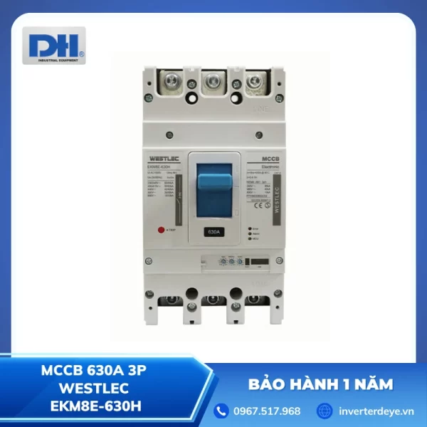 MCCB 630A 3P EKM8E-630H – Aptomat Khối Westlec