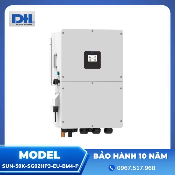 Biến Tần Hybrid 50kW 3 pha Deye SUN-50K-SG02HP3-EU-BM4-P