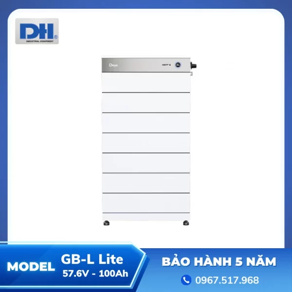 Pin Lithium GB-L Lite Áp Cao Deye | 5.76kWh 57.6V 100Ah