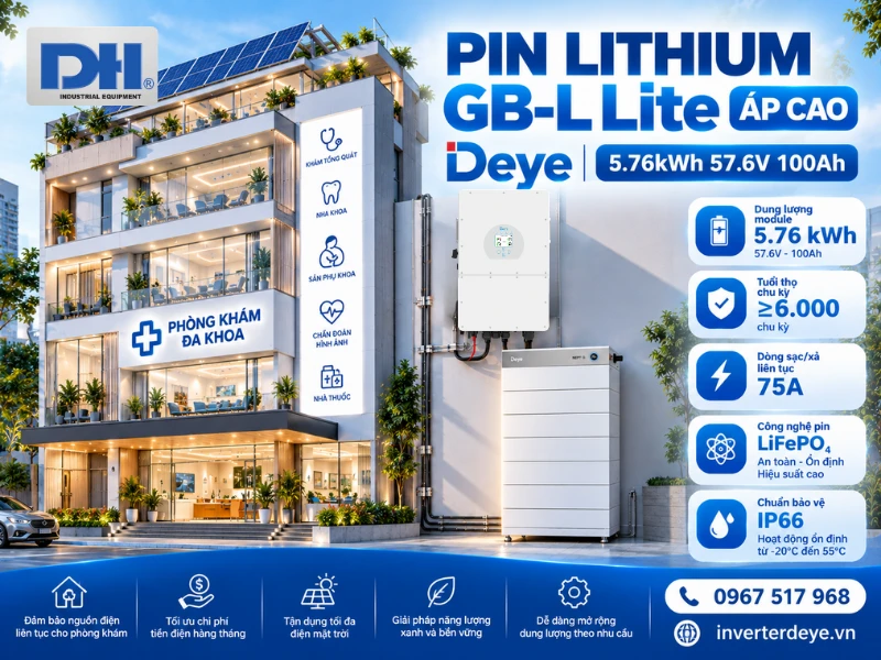 Pin Lithium GB-L Lite áp cao