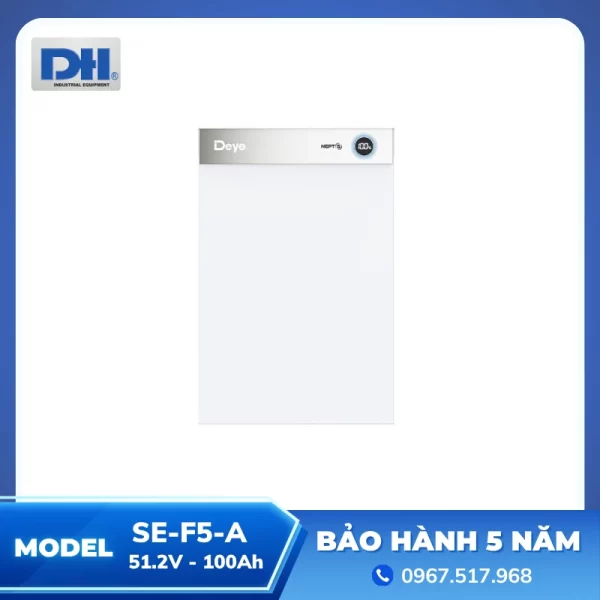 Pin Lưu Trữ Lithium Deye SE-F5-A 5.12kWh 100Ah